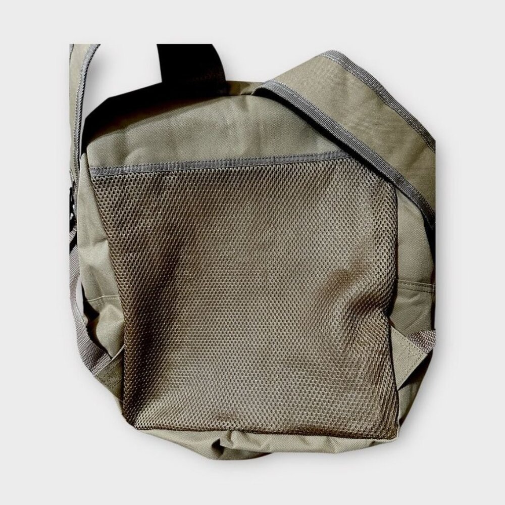 NRA Tan Tactical Backpack Multi-Pocket Adjustable Straps Mesh Back Lightweight - Picture 8 of 15